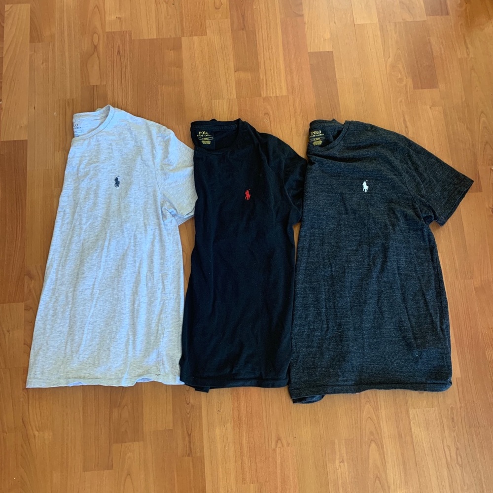 3-Pack Polo RL Classic Fit Crewneck